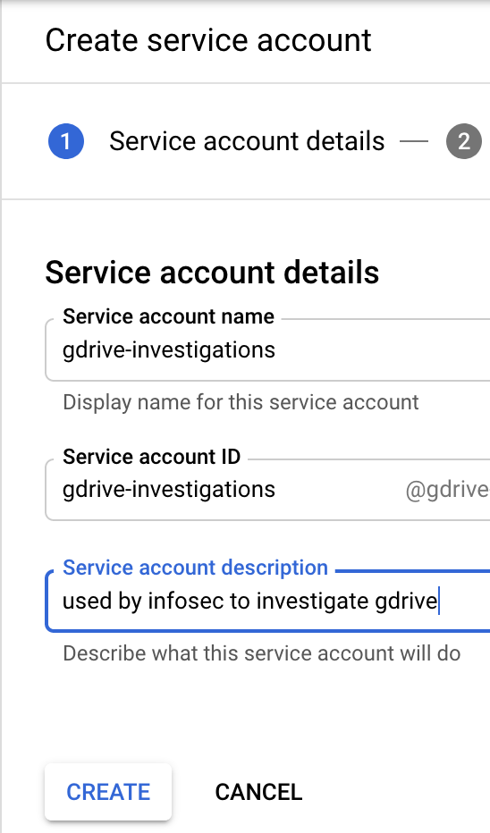 service account naming